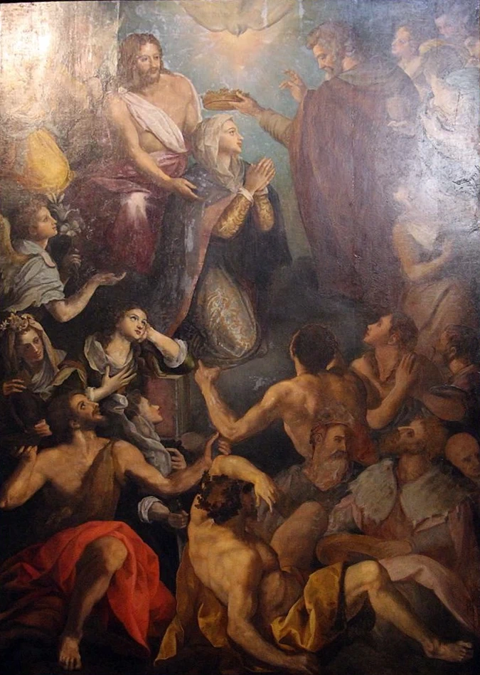 72-incoronazione della vergine-Santa Croce-Firenze